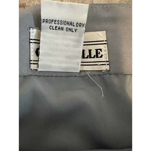 NWT Chancelle Women's Gray Beaded 2pc Blazer and Top Set Size 12 - Picture 6 of 16